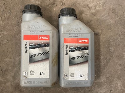 Lot 383 - Unused 1 Litre Stihl SynthPlus 2 Stroke Engine Oil (2 of)