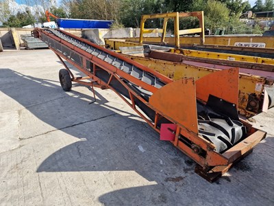 Lot 185 - Single Axle Conveyor