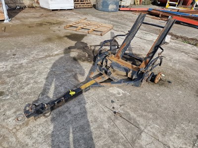 Lot 440 - Single Axle Trailer to suit Pedestrian Roller (Spares)