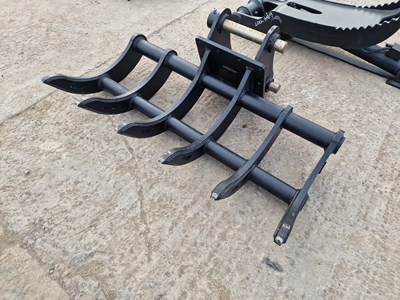 Lot 508 - Unused Forestry Rake to suit 4-6 Ton Excavator