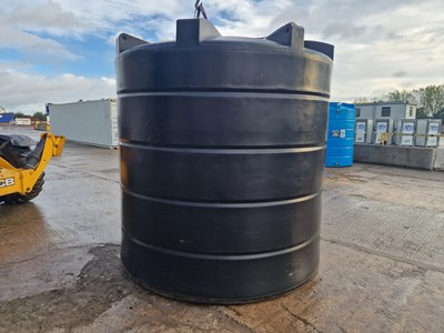 Lot 423B - Enduramaxx 10,000 Litre Static Plastic Water Tank