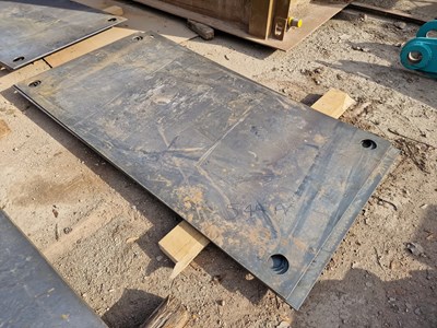 Lot 545A - Unused Steel Road Plates (4 of)