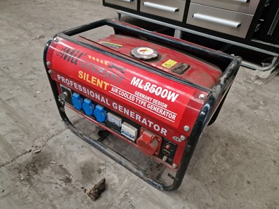 Lot 466A - Mil Germany ML8500W Petrol Generator