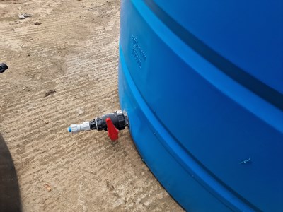 Lot 422 - Enduramaxx 8,000 Litre Static Plastic Water Bowser