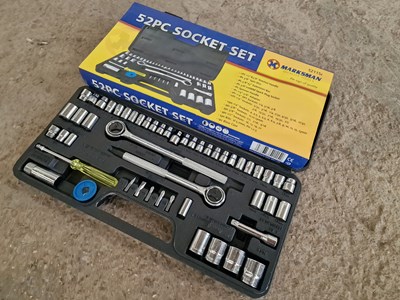 Lot 84 - Marksman 52Pcs Socket Set