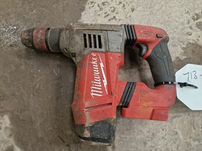 Lot 26 - Milwaukee M18 CHPX Cordless SDS Drill