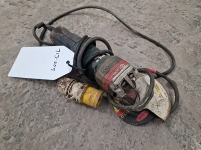 Lot 221 - Metabo 110Volt 4½" Grinder