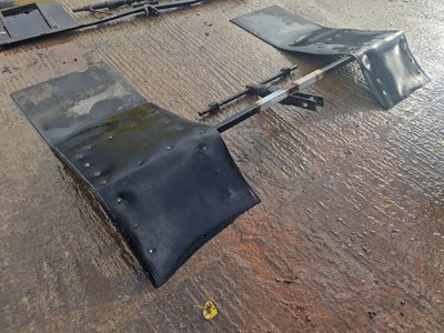 Lot 193 - Rear Mud Flaps to suit John Deere Tractor