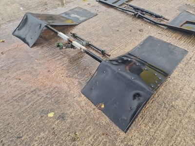 Lot 193 - Rear Mud Flaps to suit John Deere Tractor