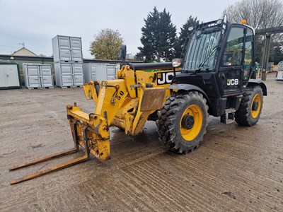 Lot 309 - 2015 JCB 540-140 Turbo Powershift Telehandler, Sway, Reverse Camera, WLI, Forks (EPA Compliant)