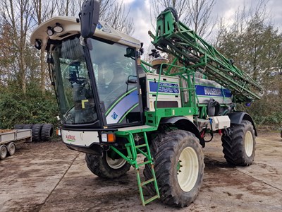 Lot 183 - 2008 Househam Airride 4000 Self Propelled Sprayer, 12/20/24 Booms, 12 Auto Section Control - 2 Meters Each, Topcon GPS & Steering System,  Auto Fill, Norac Boom Levelling, LED Lights