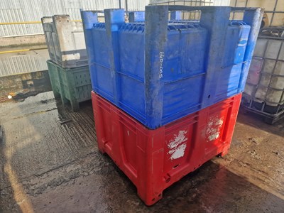 Lot 390 - 1200 x 1000 Plastic Storage Box (6 of)