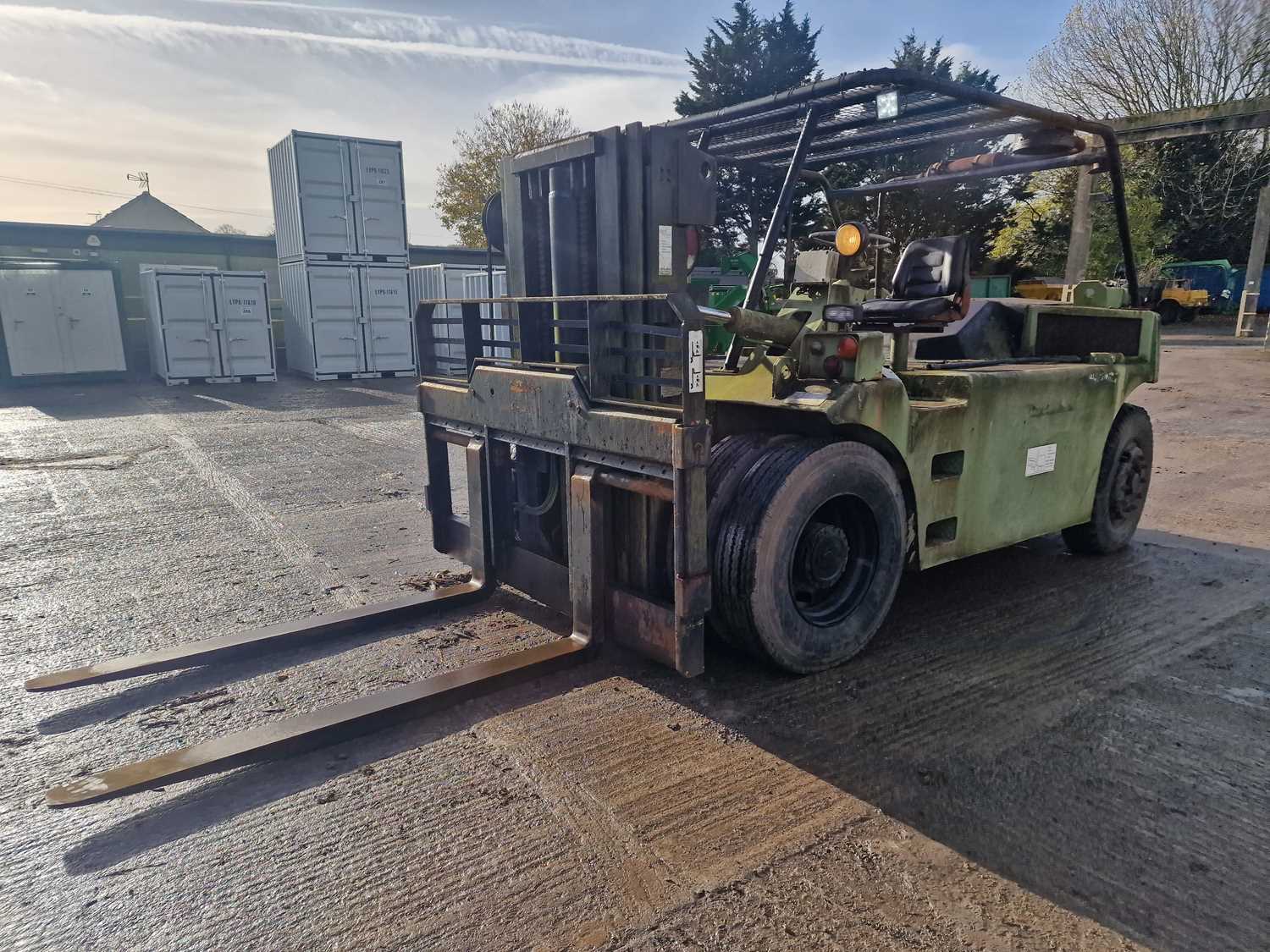 Lot 405 1976 Henley Hercules 12 Ton Diesel Forklift,