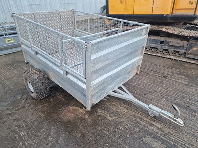 Lot 168 - Rob Astley 6x4 Single Axle Quad Trailer, Segregation Gate