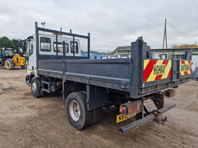 Lot 145 - 2008 Iveco Eurocargo 75E16 4x2 Drop Side Tipper Lorry, Edbro Gear, Manual Gear Box (Plating Certificate Available, Tested 10/24)