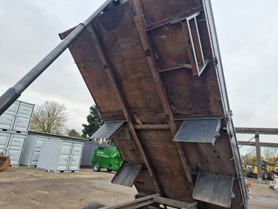 Lot 145 - 2008 Iveco Eurocargo 75E16 4x2 Drop Side Tipper Lorry, Edbro Gear, Manual Gear Box (Plating Certificate Available, Tested 10/24)