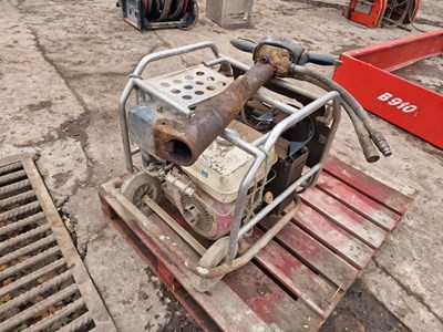 Lot JCB Beaver Hydraulic Power Pack, Honda Engine,  with Jack Hammer