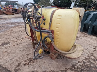 Lot 850 Litre Haroin PTO Driven Sprayer to suit 3 Point Linkage