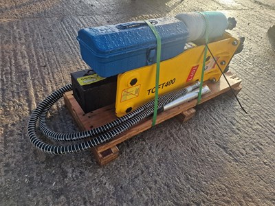 Lot 604 - Unused 2023 TOFT Toft400 Hydraulic Breaker 30mm Pin to suit Mini Excavator