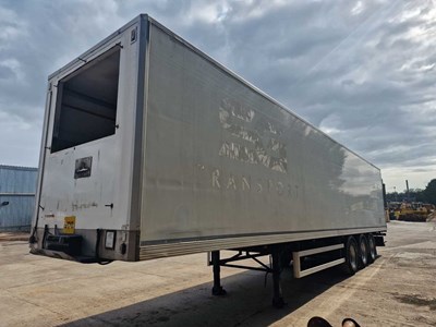 Lot 159 - 2002 Montracon Tri Axle Refrigeration Trailer (No Fridge)