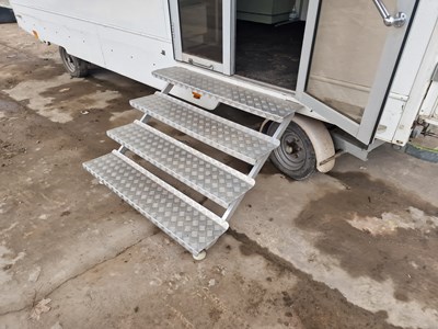 Lot 162 - Twin Axle Exhibition Trailer, Fridge, Sink, Canopy