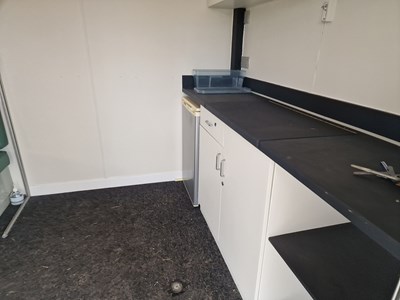 Lot 162 - Twin Axle Exhibition Trailer, Fridge, Sink, Canopy