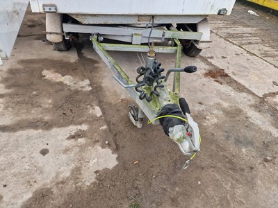 Lot 162 - Twin Axle Exhibition Trailer, Fridge, Sink, Canopy