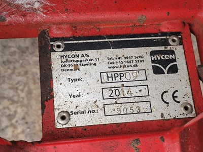 Lot 315 - 2014 Hycon HPP09 Hydraulic Power Pack, Breaker, Pipes, Chisel, Honda Engine