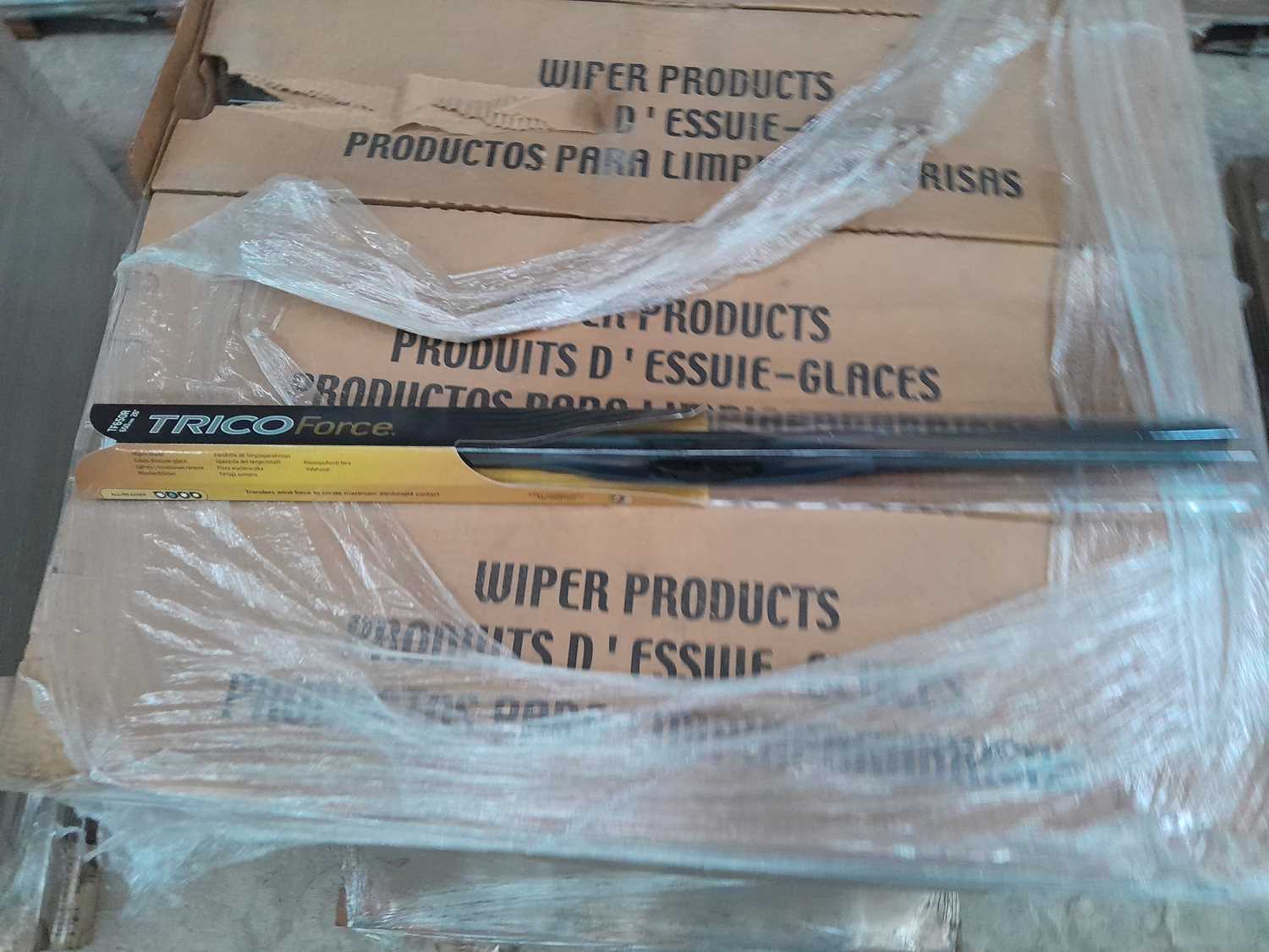 Windscreen Pallets Lot 139 - Unused Pallet of Trico TF650R Windscreen