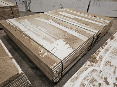 Lot 424 - Selection of Chip Board Sheets (275cm x 183cm x 20mm - 26 of)