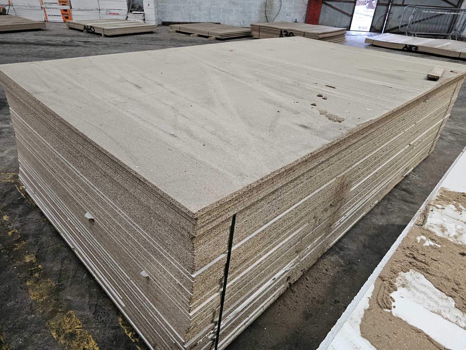 Lot 433 - Selection of Chip Board Sheets (307cm x