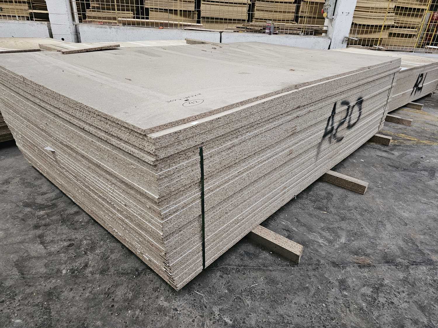 Lot 433 - Selection of Chip Board Sheets (307cm x
