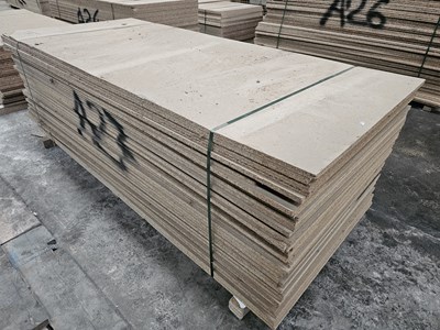 Lot 421 - Selection of Chip Board Sheets (245cm x 107cm x 20mm - 43 of)