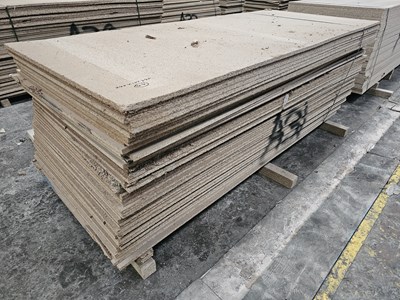 Lot 422 - Selection of Chip Board Sheets (245cm x 107cm x 20mm - 44 of)