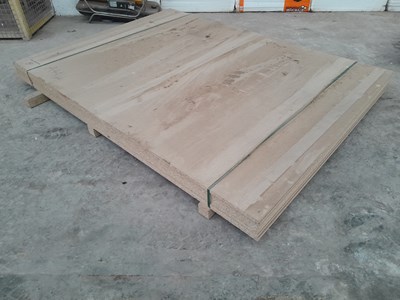 Lot 94 - Selection of Chip Board Sheets (246cm x 185cm x 20mm - 8 of)