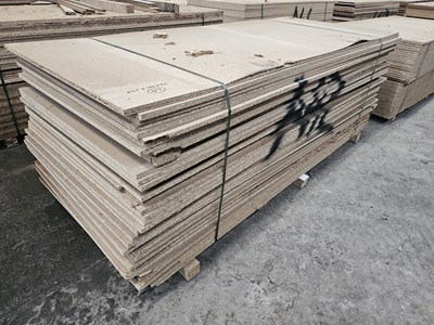 Lot 87 - Selection of Chip Board Sheets (245cm x 104cm x 20mm - 42 of)