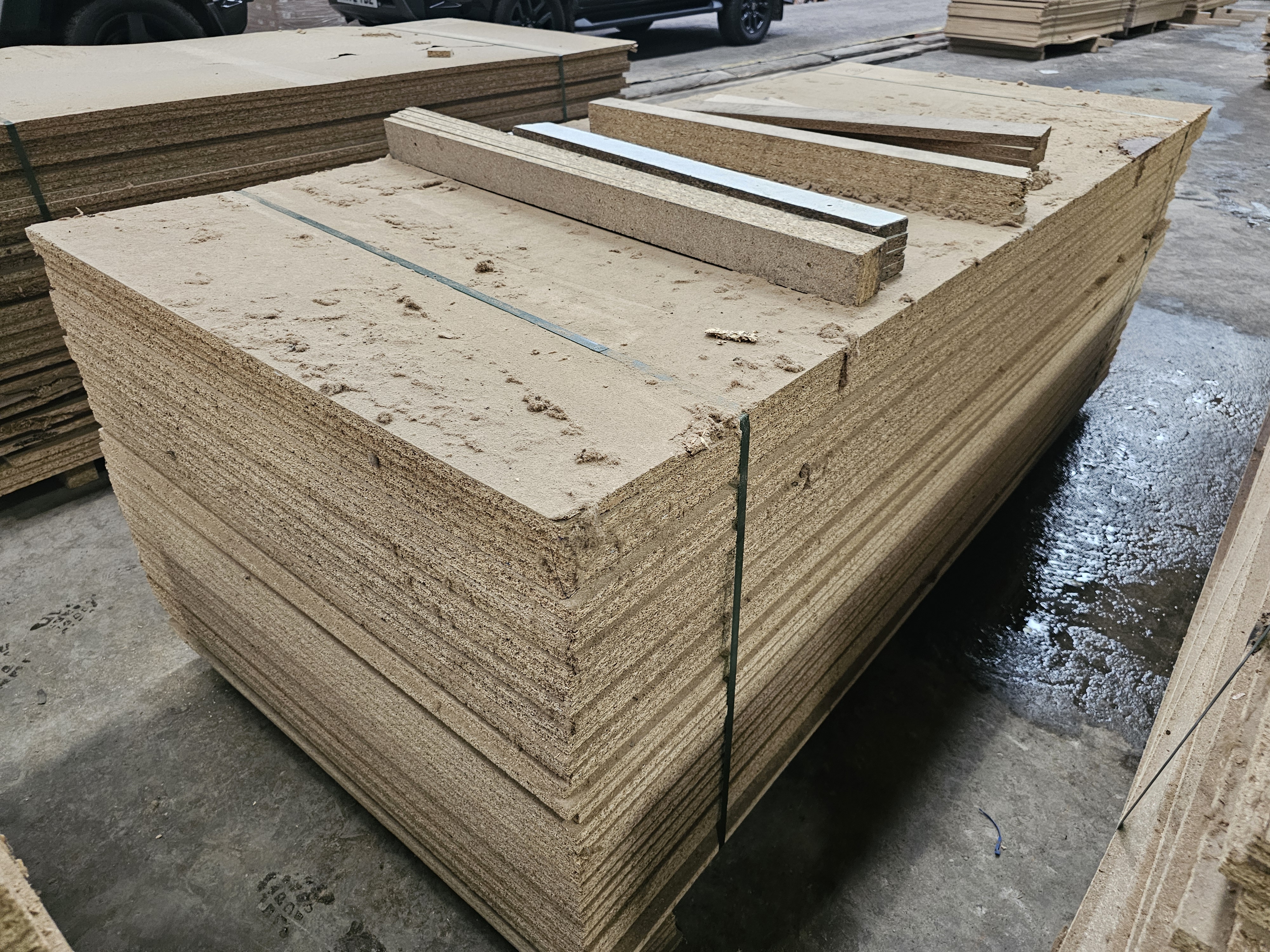 Lot 91 - Selection of Chip Board Sheets (245cm x 107cm