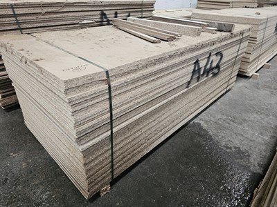 Lot 91 - Selection of Chip Board Sheets (245cm x 107cm x 20mm - 43 of)