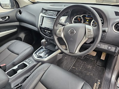 Lot 140 - 2021 Nissan Navara 4WD Crew Cab Pick Up, Auto, Sat Nav, 360 Camera, Parking Sensors, Full Leather, Heated Electric Seats, Bluetooth, Cruise Control, Climate Control