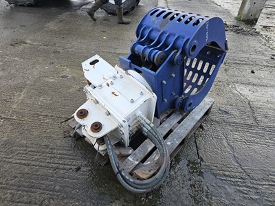 Lot 375 - Unused Hirox Hydraulic Rotating Selector Grab 35mm Pin to suit 4-6 Ton Excavator (NOT IN AUCTION)