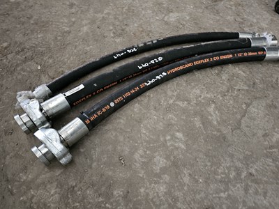 Lot 116 - Unused Hydraulic Hoses & Flange Fittings