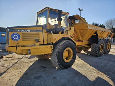 Lot 283 - Volvo A25 6x6 Articulated Dumptruck, Reverse Camera