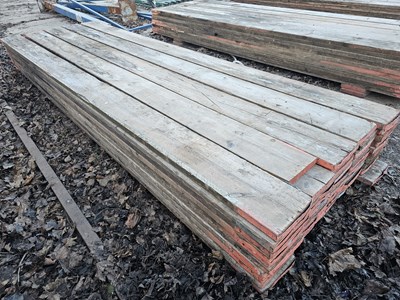 Lot 722 - Bundle of 13' Scaffolding Boards (50 of)