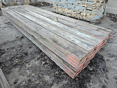 Lot 727 - Bundle of 13' Scaffolding Boards (50 of)