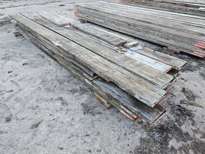 Lot 734 - Bundle of Scaffolding Boards (Approx 40 of)