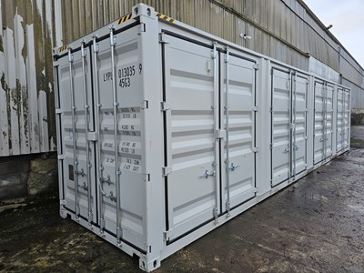 Lot 301 - Unused 40' High Cube Container, 4 Side Doors