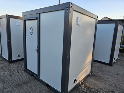 Lot 290 - Unused Bastone Mobile Toilet & Shower Block (W2.16 x L1.92 x H2.36)