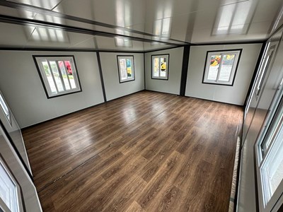Lot Unused Bastone 15' x 20' Mobile Expandable Office