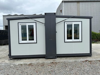 Lot Unused Bastone 15' x 20' Mobile Expandable Office