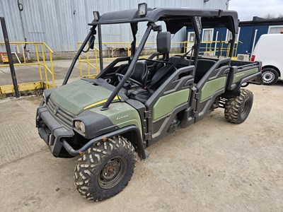 Lot 2016 John Deere Gator XUV855E 4WD 4 Seater Diesel Utility Vehicle